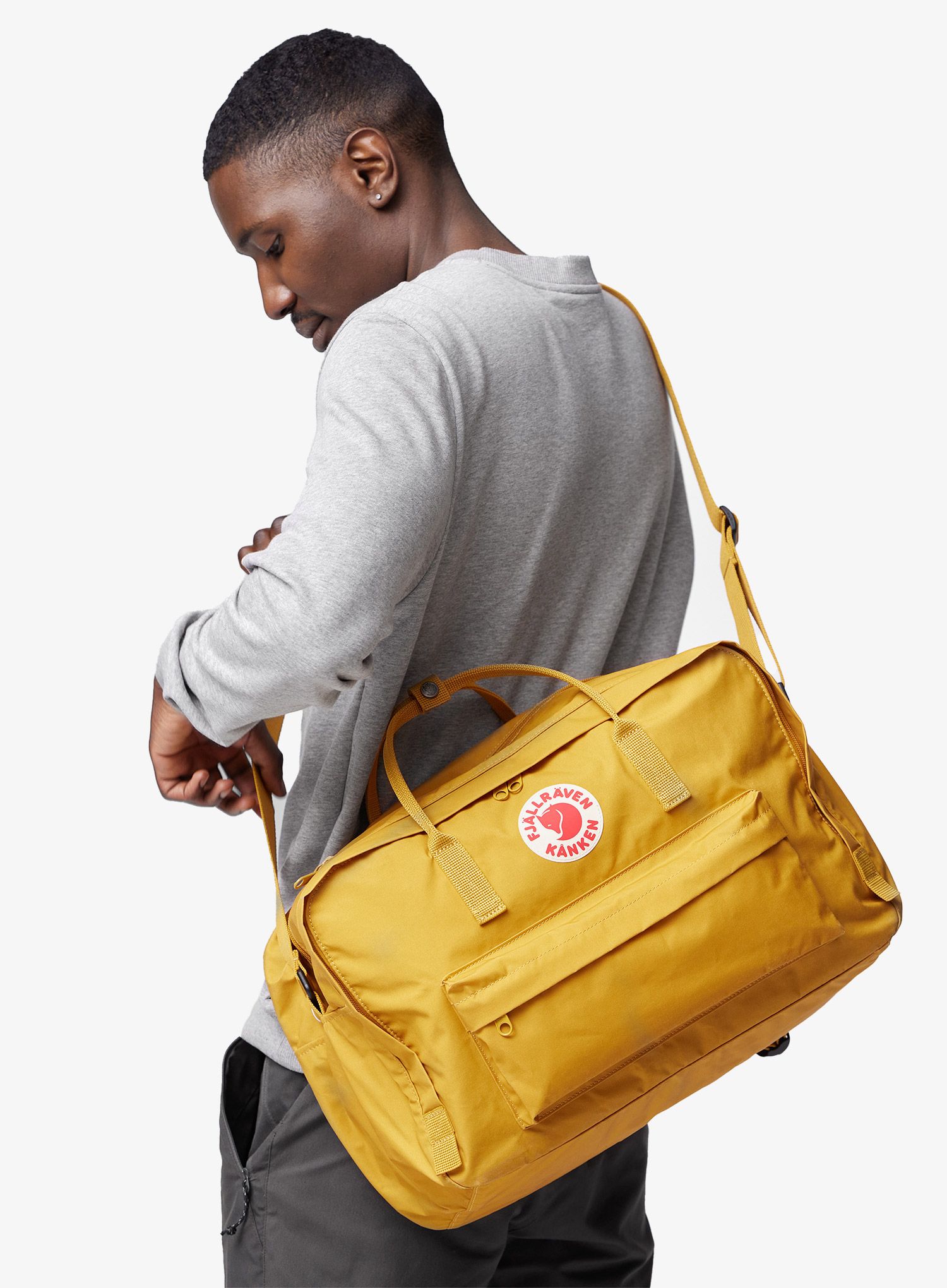Geantă de oras Fjallraven Kanken Weekender - ochre