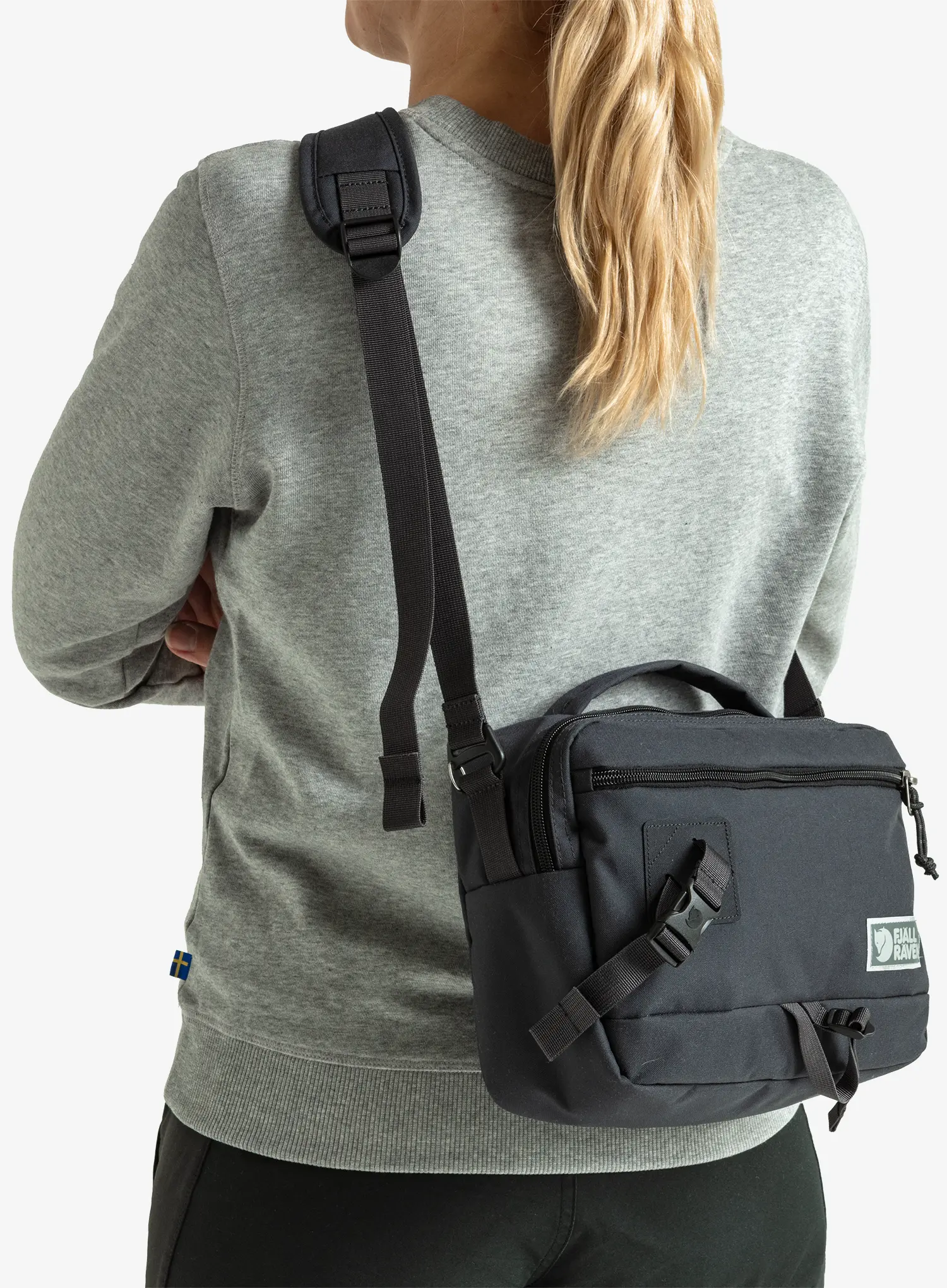 Geantă de oras Fjallraven Vardag Shoulder Bag 6 - coal black