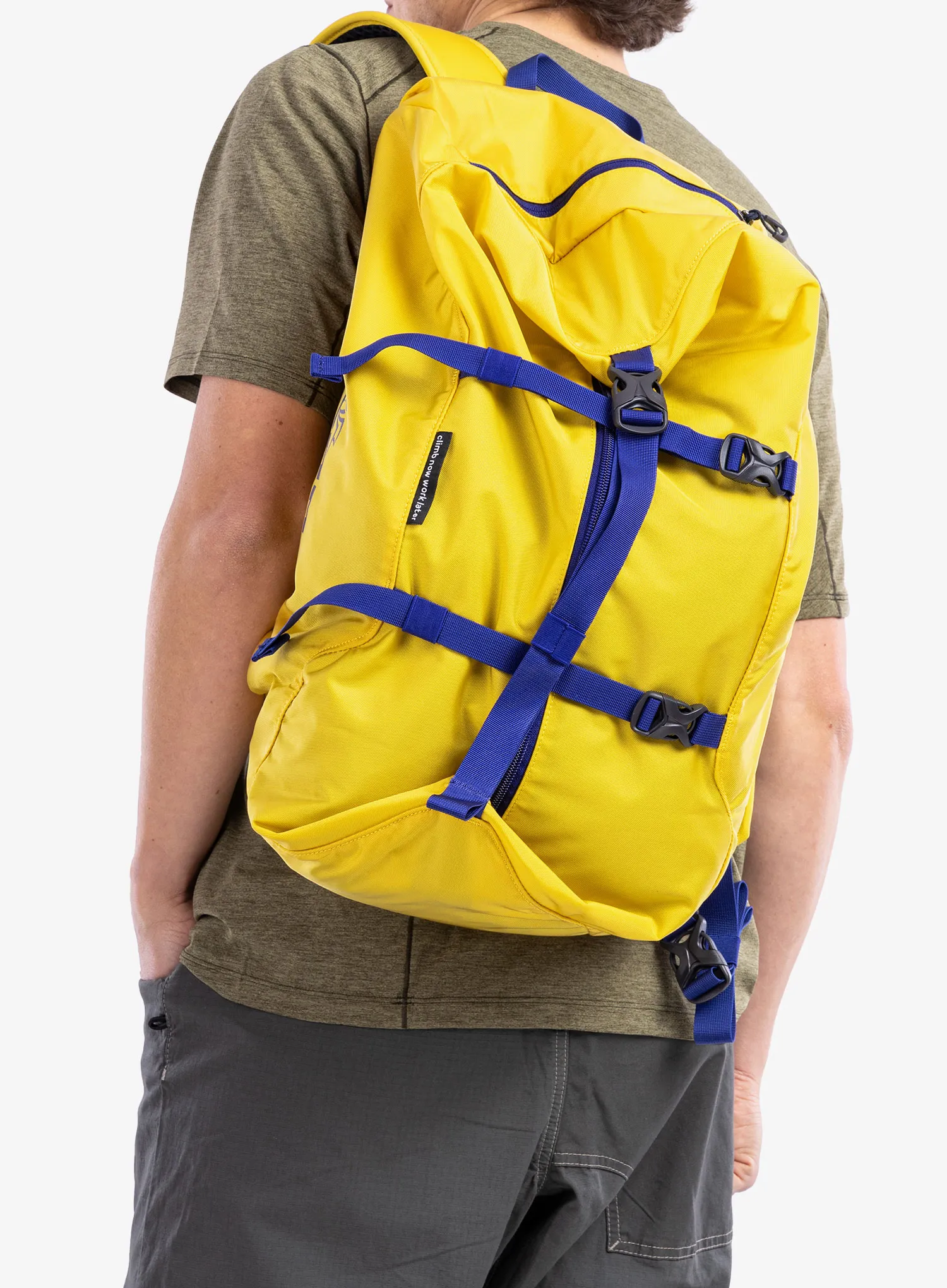 Geantă de frânghie cu prelată DMM Classic Rope Bag - yellow