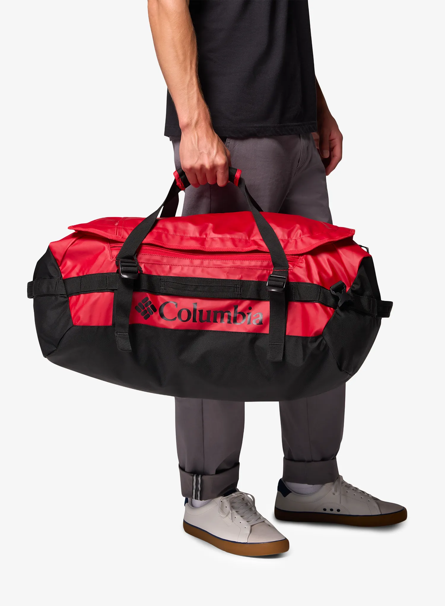 Geanta voiaj Columbia Landroamer 60 L Duffel - mountain red/black