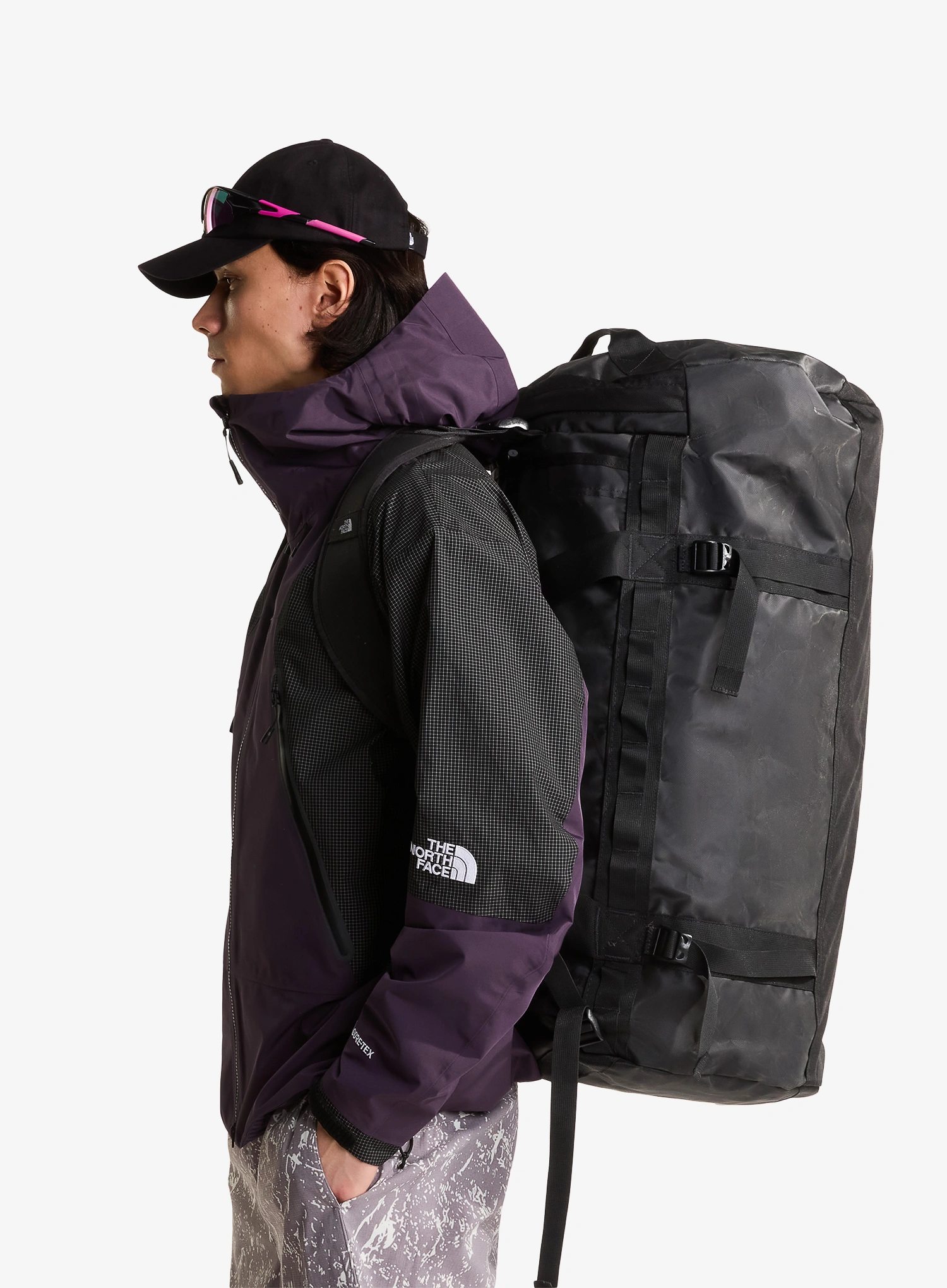 Geanta voiaj The North Face Base Camp Duffel L - tnf black/tnf white