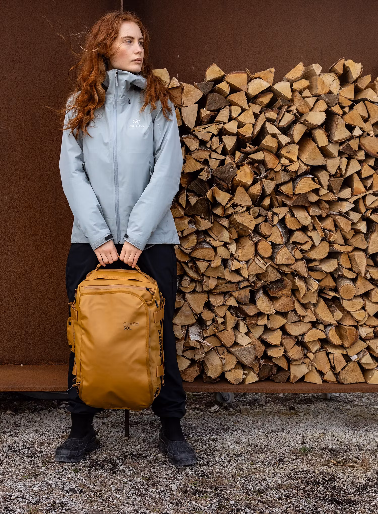 Geanta voiaj Thule Chasm Recycled Duffel 30L - golden