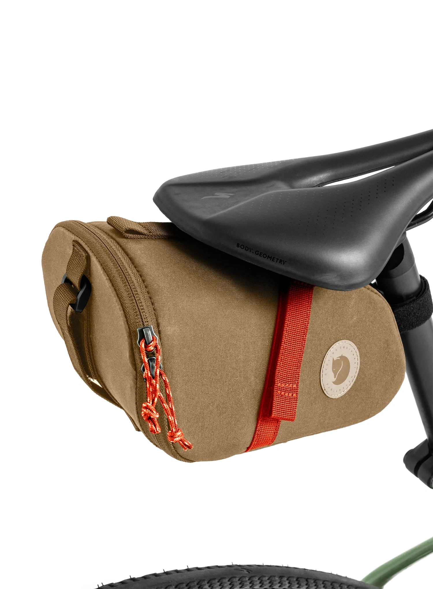 Geanta sub sa Fjallraven Hoja Seatbag - clay