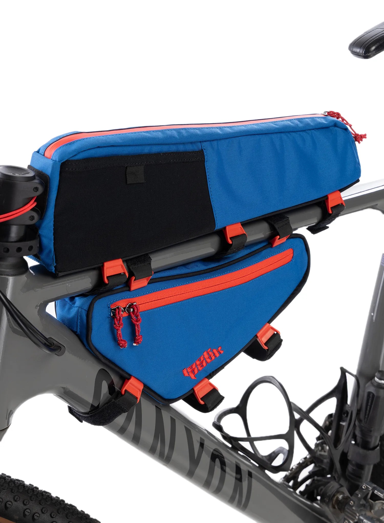 Geanta pe cadru Jack Pack Płetwal RGB - blue | 8a.ro