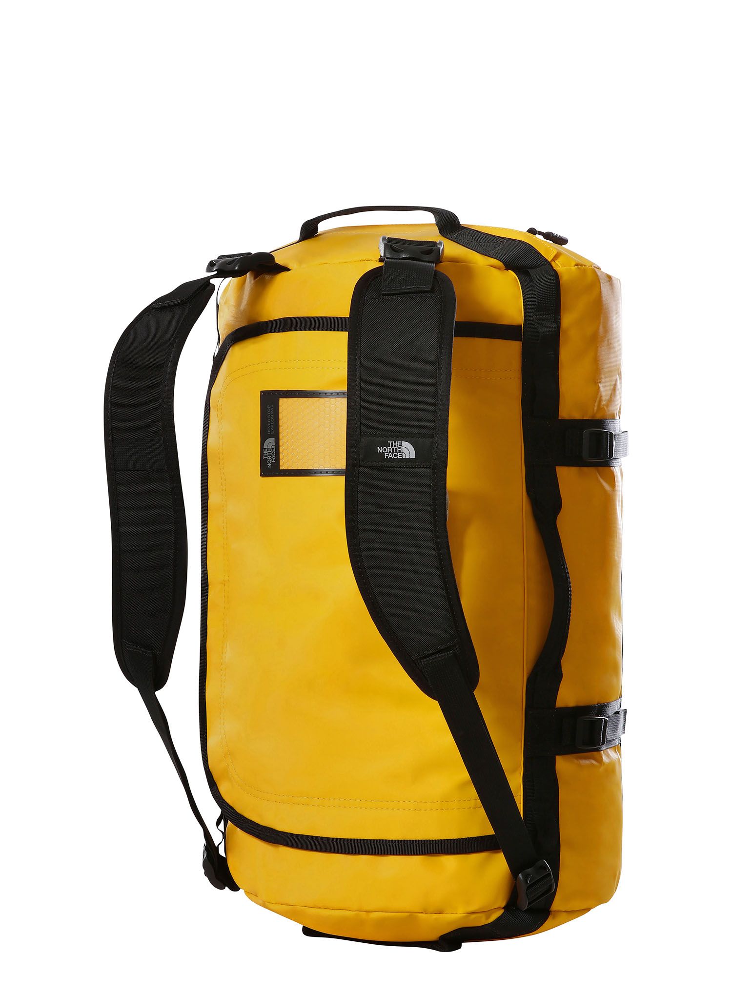 Geantă The North Face Base Camp Duffel S - summit gold/tnf black