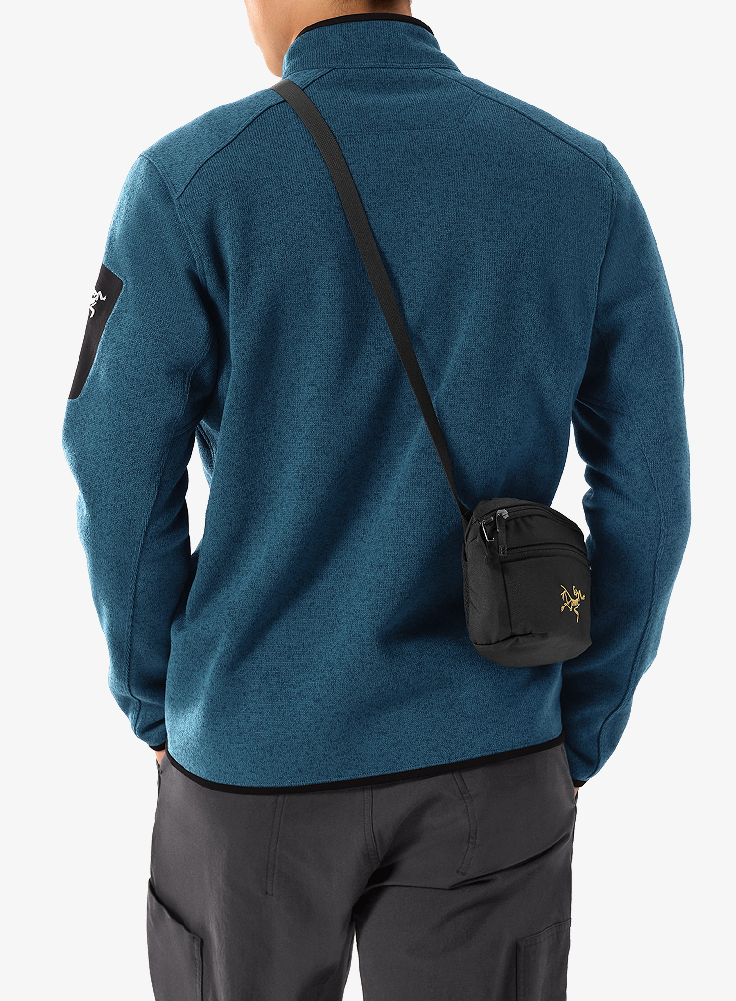 Borsetă de sold Arcteryx Mantis 1 Waist Pack - 24k black