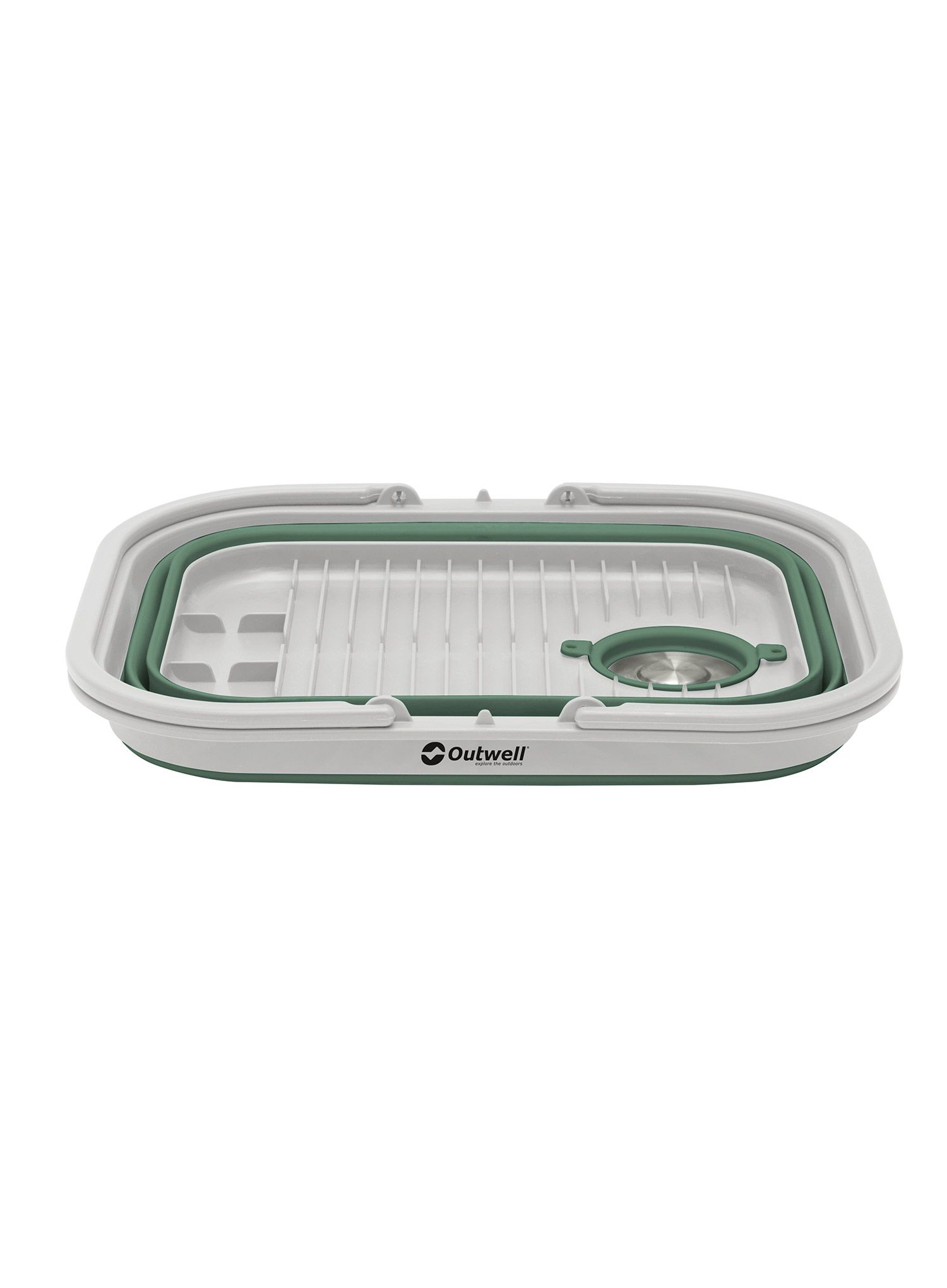 Chiuvetă Outwell Collaps Washing Base w/handle & Lid - shadow green