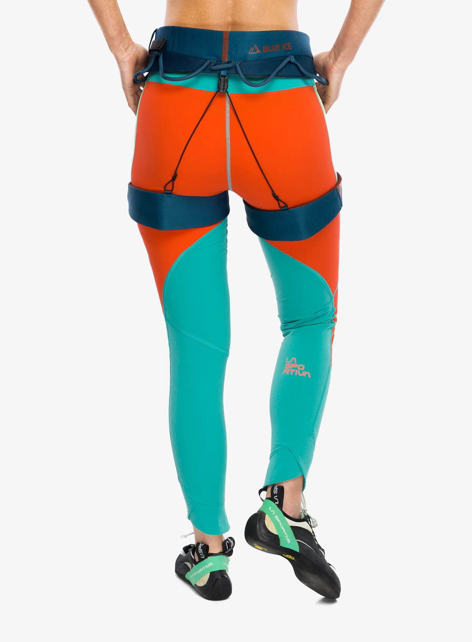 Ham escalada Blue Ice Vista Harness - majolica blue