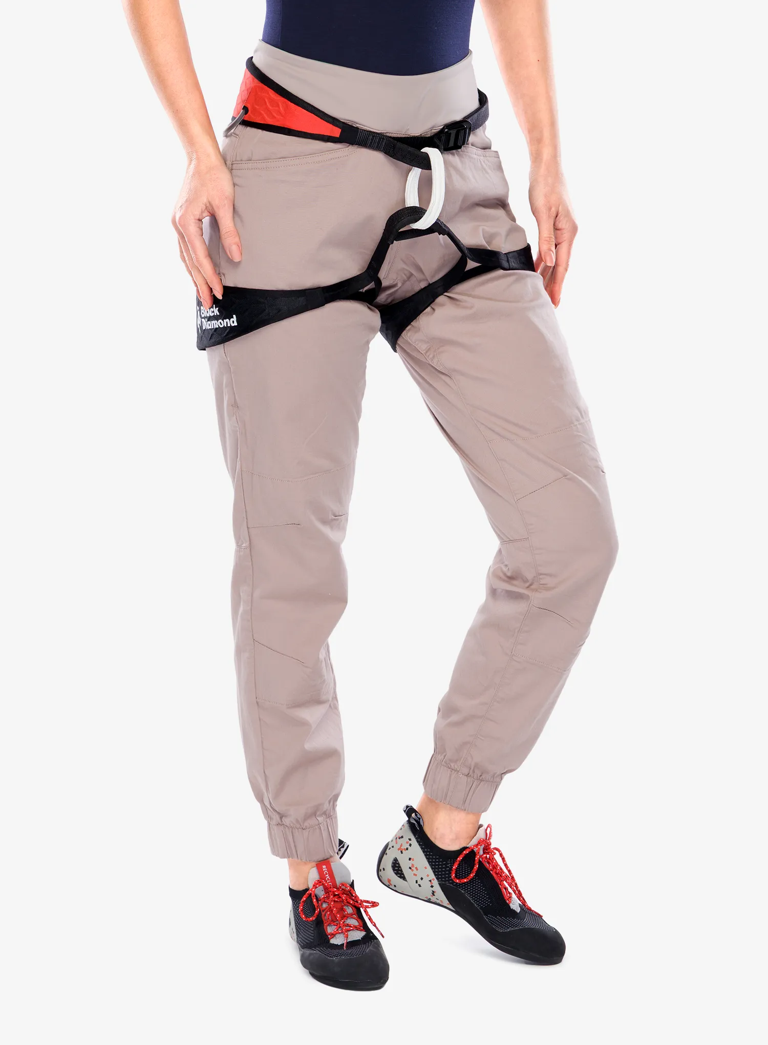 Ham de alpinism pentru femei Black Diamond Airnet Harness - octane/octane