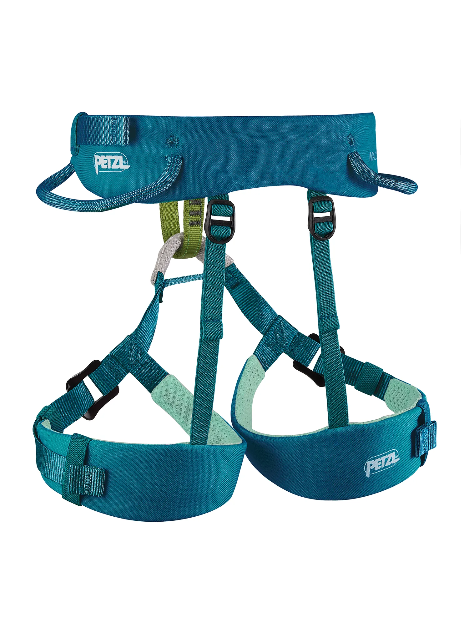 Ham de alpinism pentru copii Petzl Macchu - blue/blue