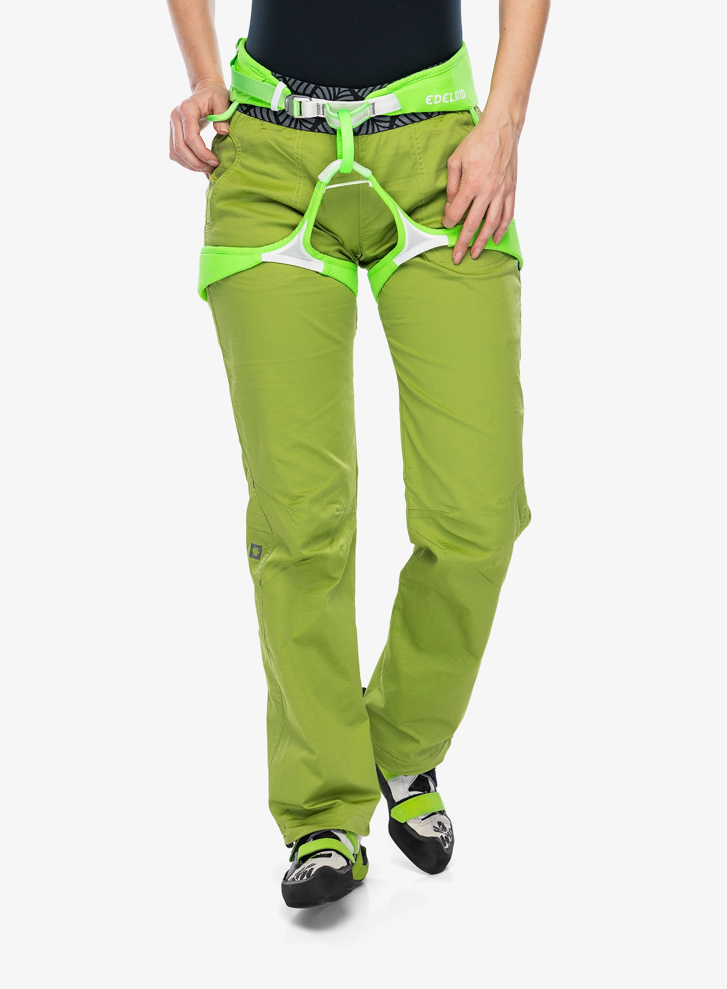 Ham escalada Edelrid Ace II - neon green