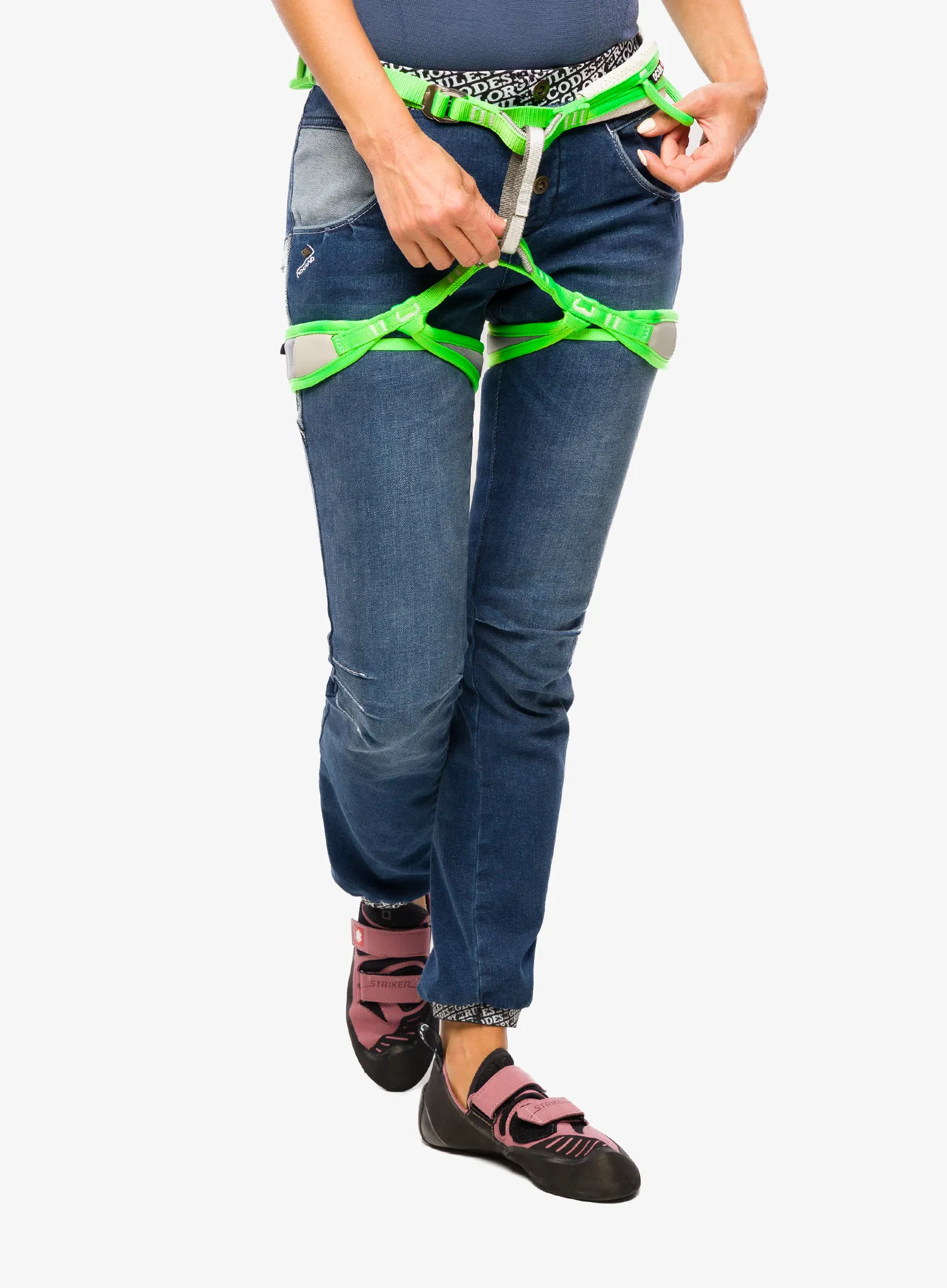 Ham escalada Ocun Neon - green