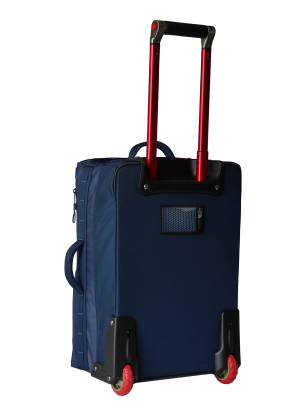 Valiză The North Face Base Camp Voyager 21 Roller - shady blue/summit navy