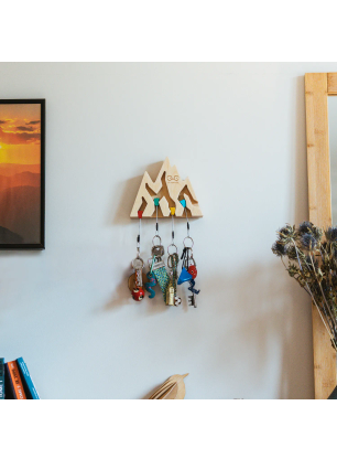 Suport pentru chei Y&Y Vertical Key Holder Mountain - mapple