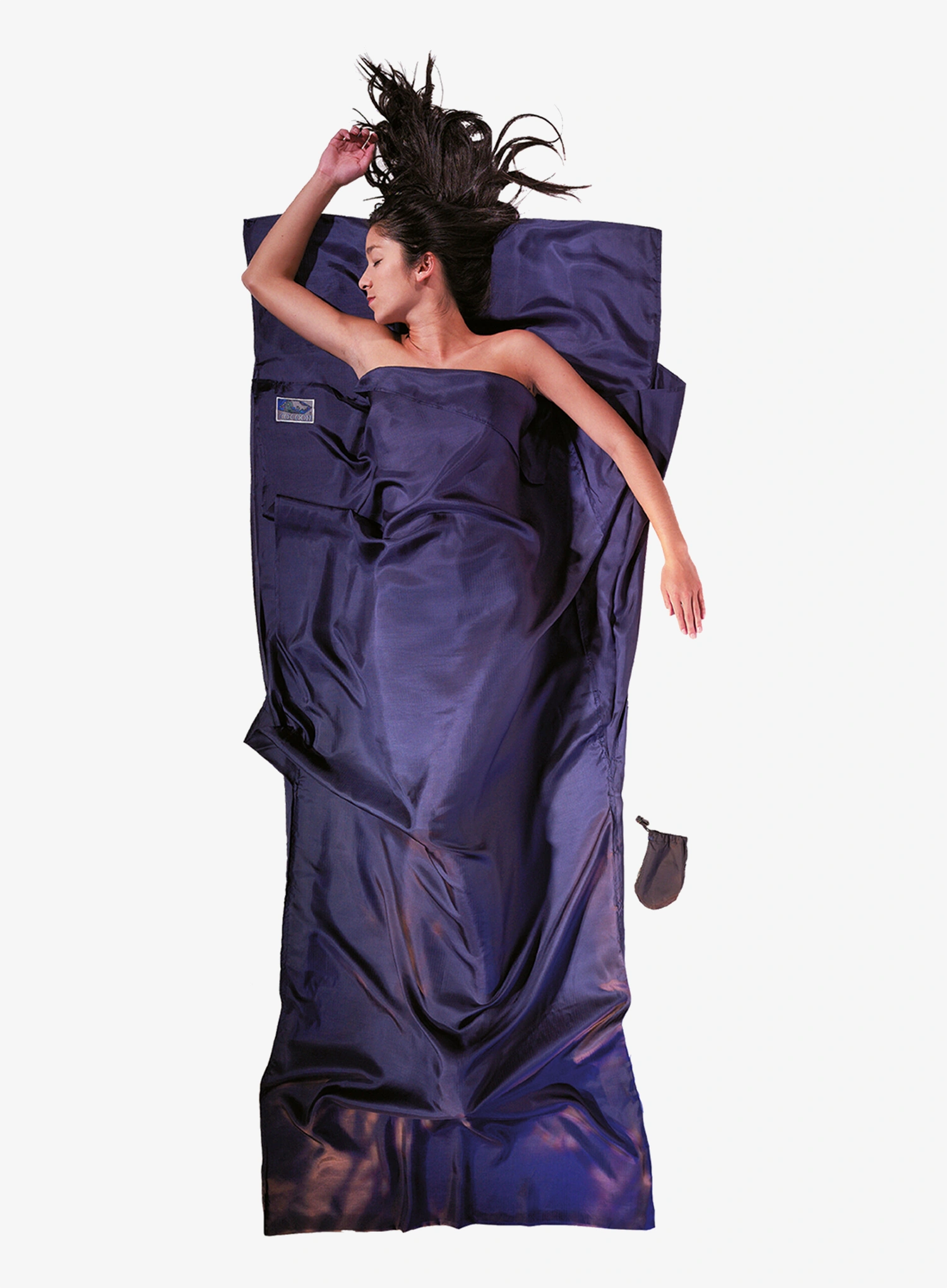 Inserție pentru sacul de dormit Cocoon TravelSheet - Ripstop Silk - tuareg