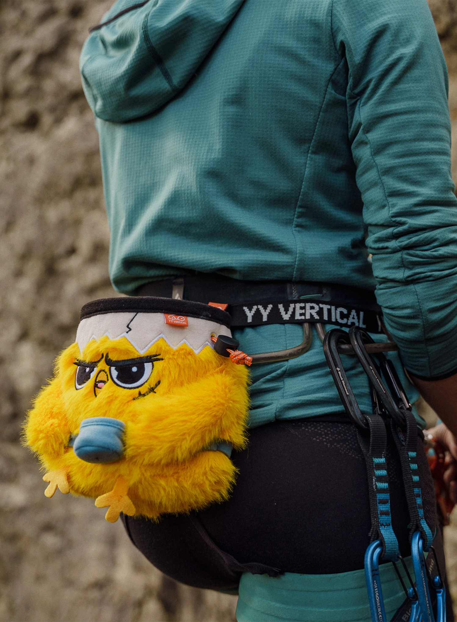 Sac magneziu Y&Y Vertical Chalk Bag - chick