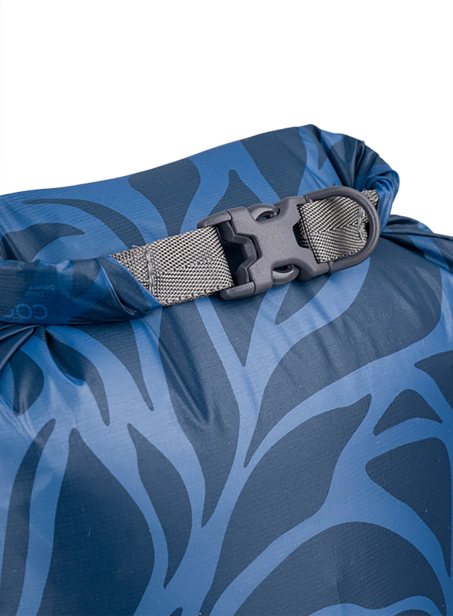 Geanta impermeabila Cocoon Drybag Hyperlight 3 L - blue leaves