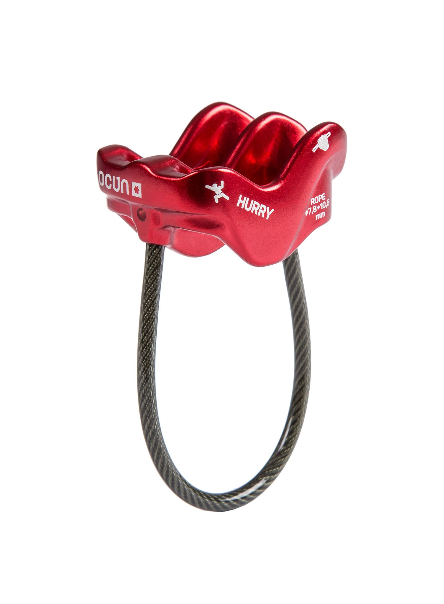 Trusă de asigurare Ocun Belay Set Eagle Screw Hurry - anthracite/red