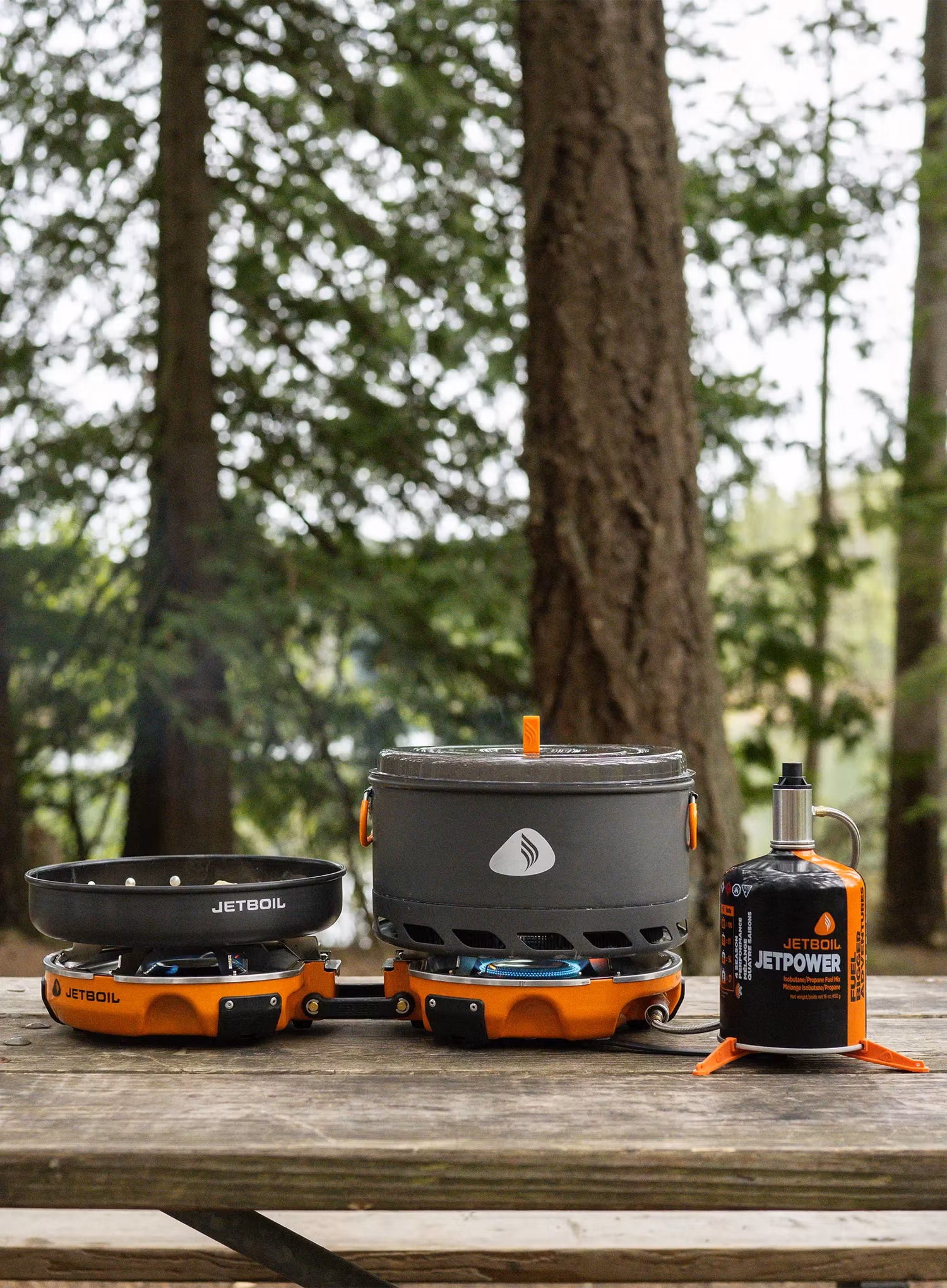 Set de gătit Jetboil Genesis Basecamp Cooking System - carbon