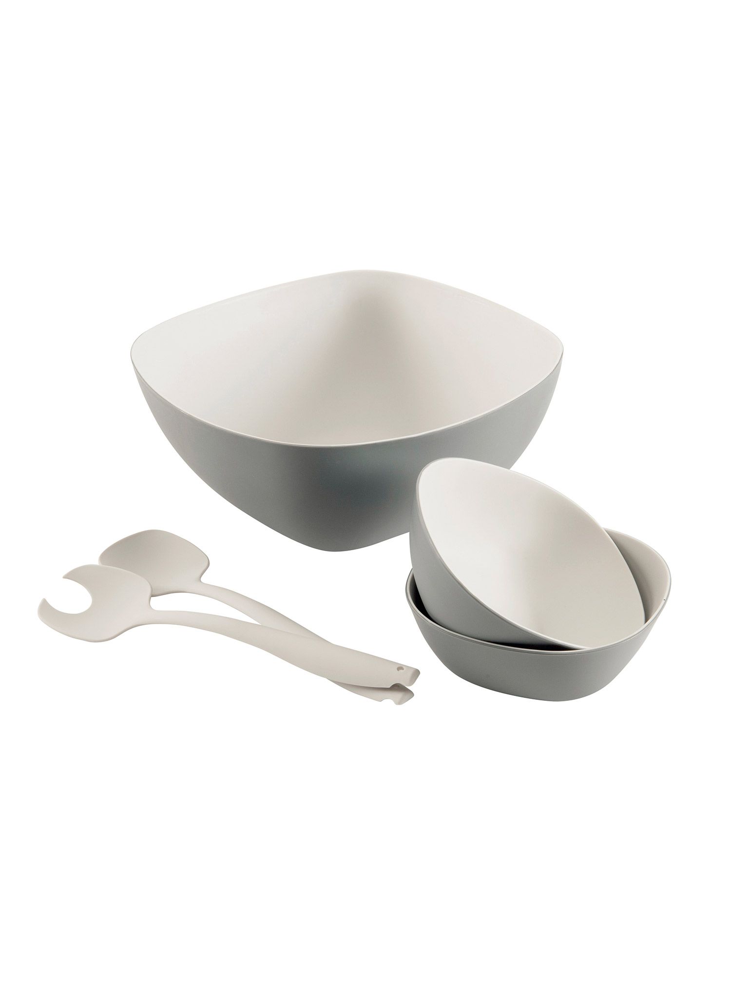 Set de boluri Outwell Gala Salad Set - grey/sand