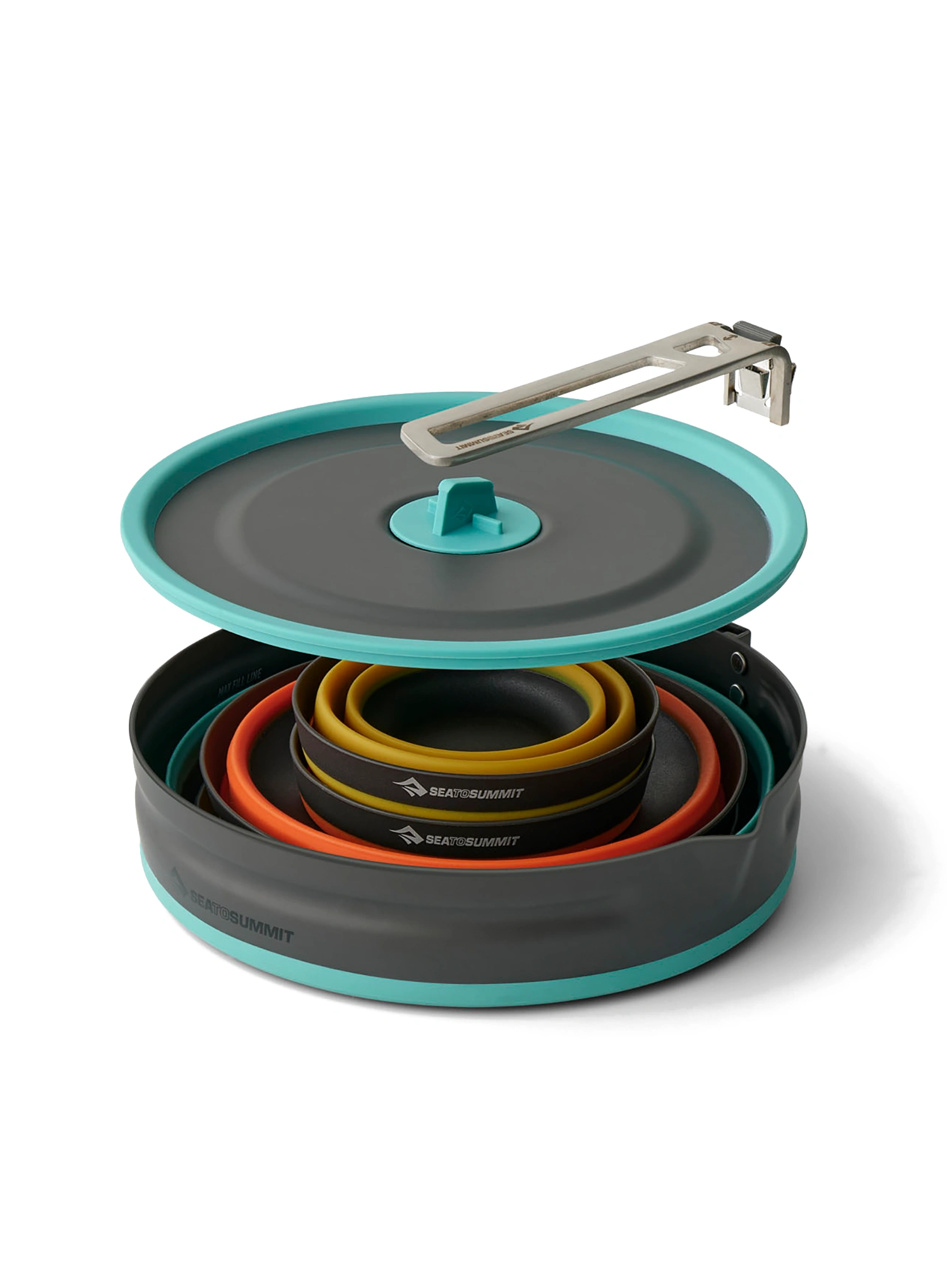 Set de vase de gătit Sea to Summit Frontier UL Collapsible One Pot Cook Set