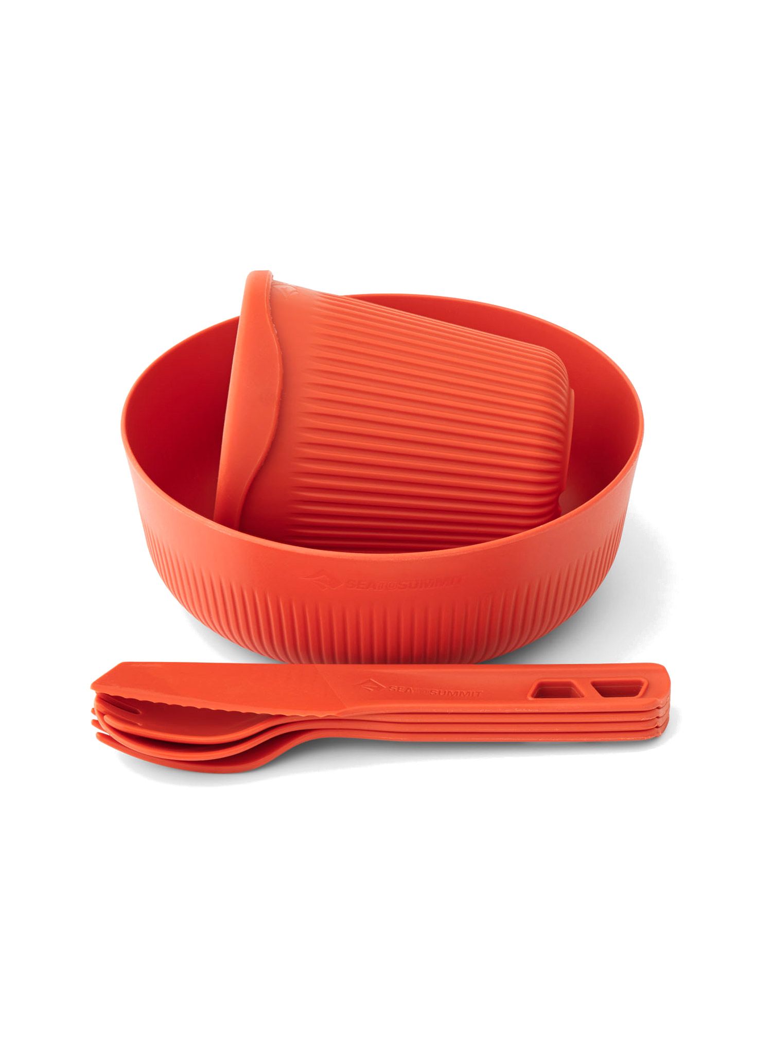 Set de vase de gătit Sea to Summit Passage Dinnerware Set 6P - orange