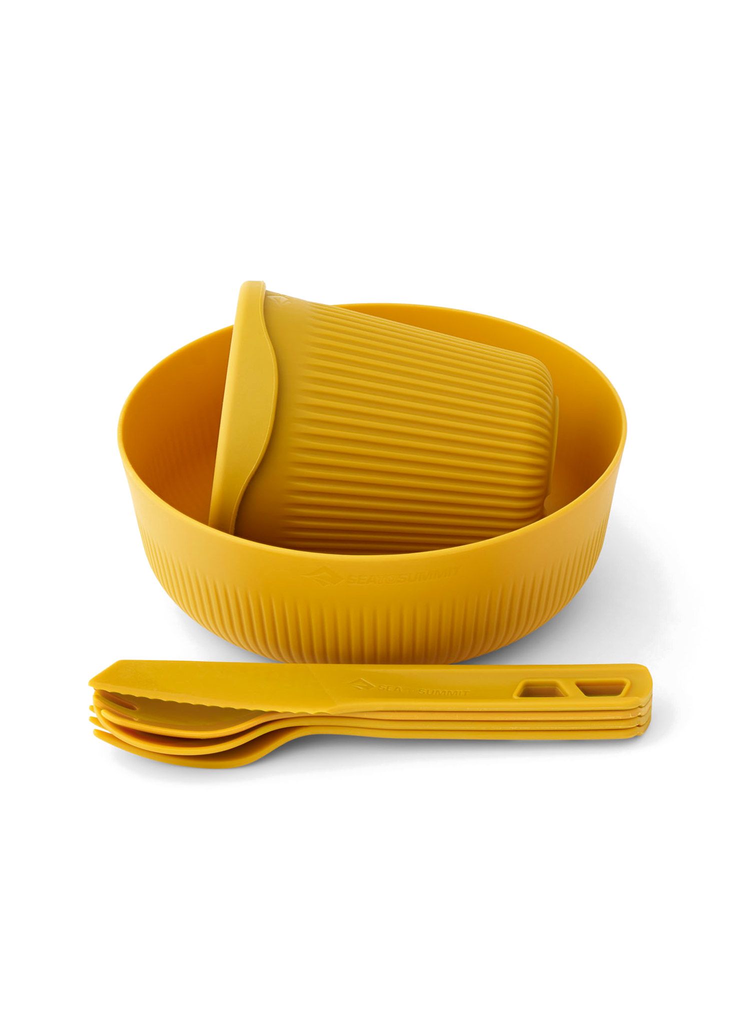 Set de vase de gătit Sea to Summit Passage Dinnerware Set 6P - yellow