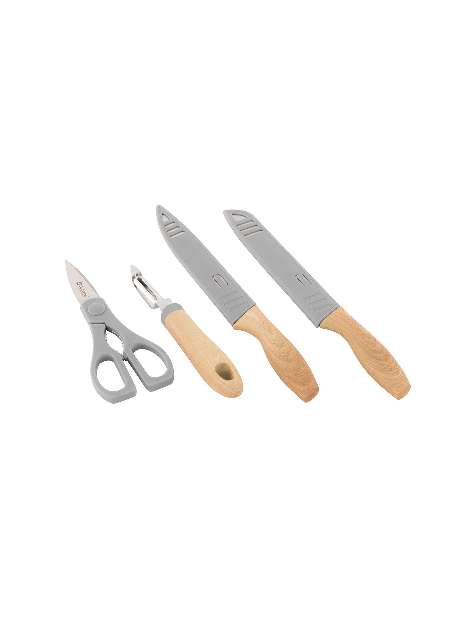 Set de cuțite Outwell Chena Knife Set w/Peeler & Scissors