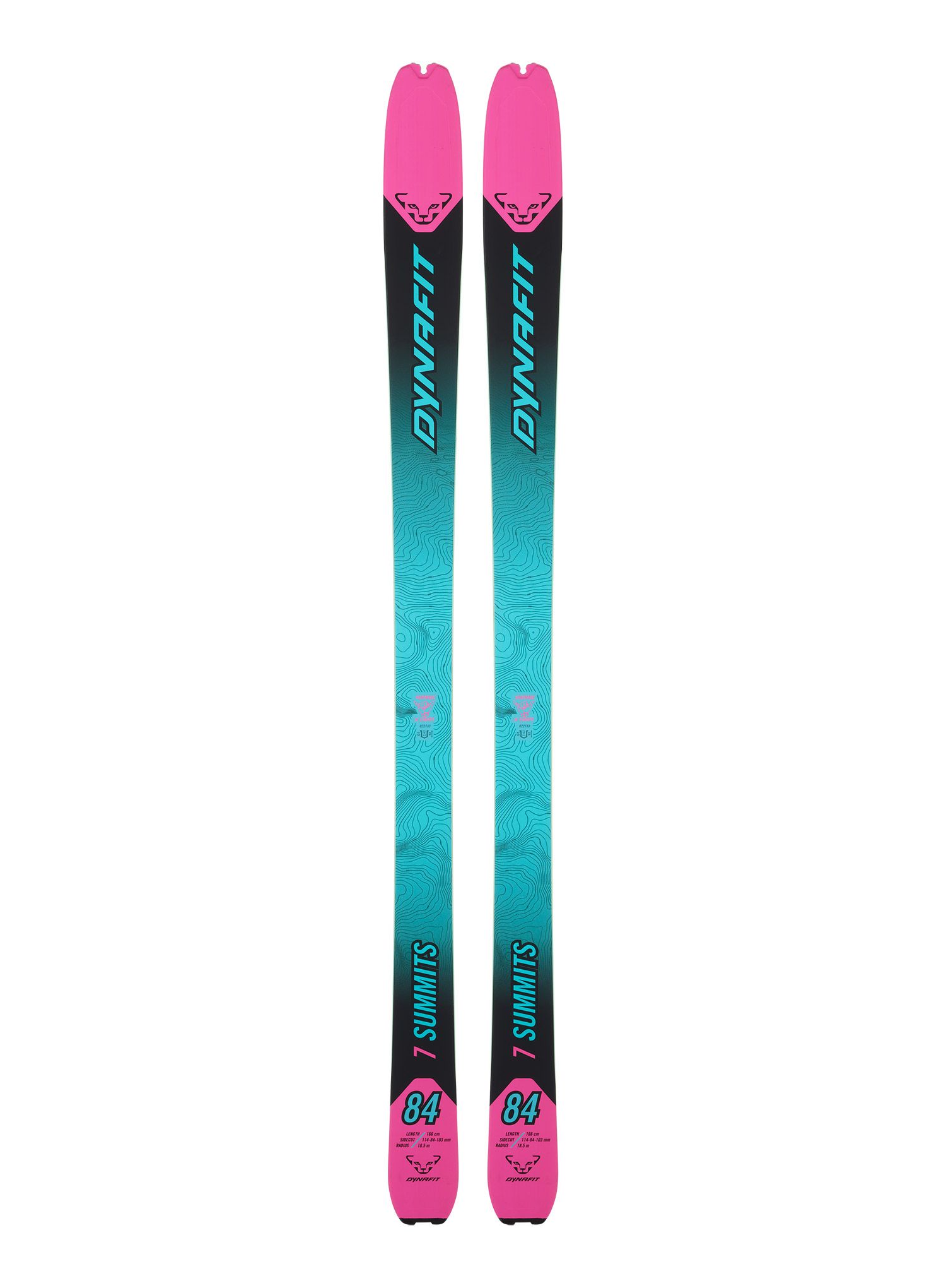Set schiuri Dynafit Seven Summits+ Ski Set - flamingo/reef
